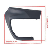 DURAFORCE Suit For 21-22 Chevy Colorado Plastic Black Front Passanger Side Bumper Cover