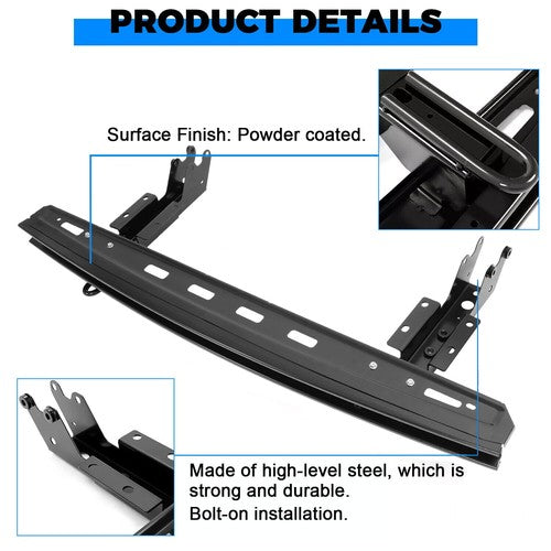 Rear Bumper with Reinforcement Cross Member Bracket Bar for Ford Transit 2015-2022