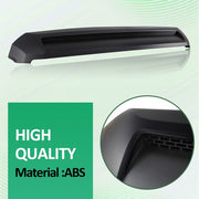 DURAFORCE Front Upper Hood Bulge Molding Trim Matte Black For Toyota Tundra 2014-2021