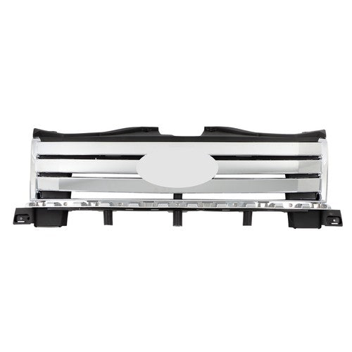 DURAFORCE For Ford Edge 2007-2010 4PCS Front Bumper Grille Upper Lower+2 Fog Lamp Molding