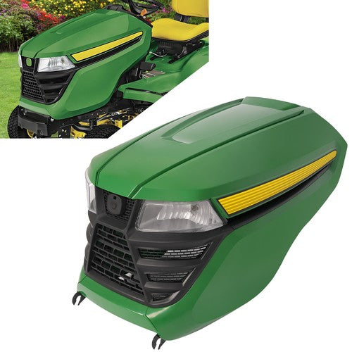 DURAFORCE For John Deere X300 X304 X310 X320 X350 X370 X384 X394 Hood w/Grille Headlight