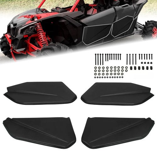 DURAFORCE For 2017-2024 Can Am Maverick X3 Max 4 XDS XRS XMR Lower Door Panel Inserts
