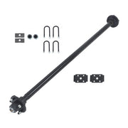 DURAFORCE For trailers RVs trucks 4 lug-4' 57' Hub Face Trailer Axle w/ U-Bolt Kit 2000lbs