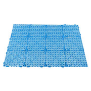 DURAFORCE 50PCS 12 x 12in Interlocking Drainage Floor Tiles Modular Interlocking Tile Blue