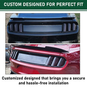 DURAFORCE For 2015-2023 Ford Mustang Glossy Black Rear Spoiler Trunk Deck Lid Panel Cover