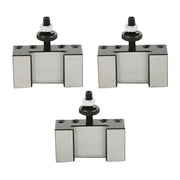 DURAFORCE 3 PCS OXA #1 Quick Change Turning & Facing Lathe Tool Post Holder 250-001 New