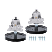 DURAFORCE 2pcs Spindle Assembly For MTD Cub Cadet 46" Deck 918-04865A 618-04636