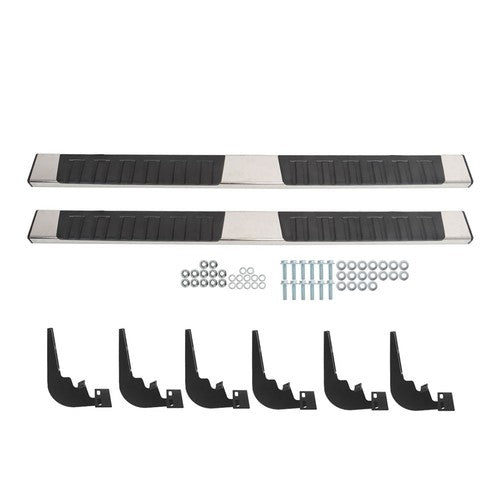 DURAFORCE Suit For RAM 1500 Crew Cab 2009-2018 Running Boards Side Steps Left+Right Side