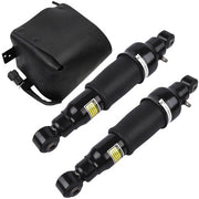 DURAFORCE 2Pcs Air Shock Absorber + 1Pc Compressor Pump Rear For Infiniti QX56 2007-2010