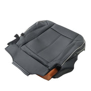 DURAFORCE Black For Hummer H3 2006 2007-2010 Passenger Seat Cushion And Backrest Leather