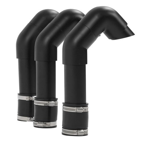Snorkel Kit for Polaris RZR RZR S 800 2008 2009 2010 Plastic ABS PVC Clamp-on