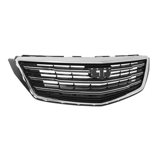 Front Upper+Lower Grille with Chrome Frame Kit For 2018 2019 2020 Cadillac XTS