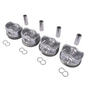 DURAFORCE 4 x Pistons +Pins For 2013-2014 Hyundai Sonata Fe 2.0T 2.0L Sonata 23410-2G400