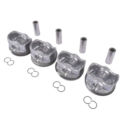 DURAFORCE 4 x Pistons +Pins For 2013-2014 Hyundai Sonata Fe 2.0T 2.0L Sonata 23410-2G400