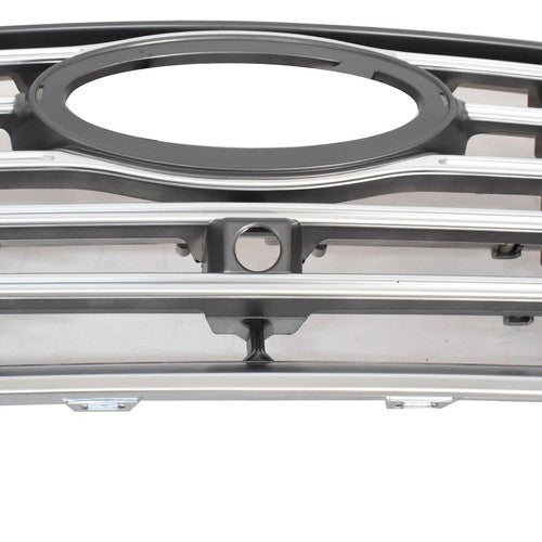 DURAFORCE 86350B8BB0 Front Upper Grille W/ Camera Hole for Hyundai Santa Fe XL 2017-2019