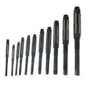 DURAFORCE Adjustable 11Pcs Hand Reamers A-K, H4-H14, 15/32 to 1-1/2, HSS 6 Blades