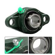 DURAFORCE UCFL205-16 Pillow Block Flange Bearing 1" Bore 2 Bolt Solid Base (6PCS)