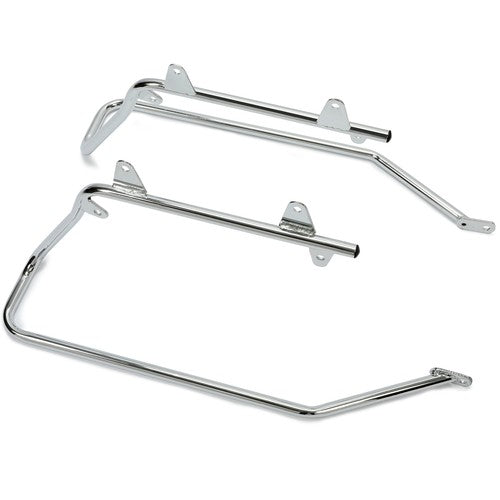 DURAFORCE Saddle bag Saddlebag Conversion Brackets Mounts for Harley Softail 84-17 Chrome