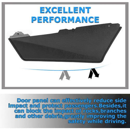 ABS Door Panels Extension For 2014-2020 Arctic Cat Wildcat Trail 700 Sport