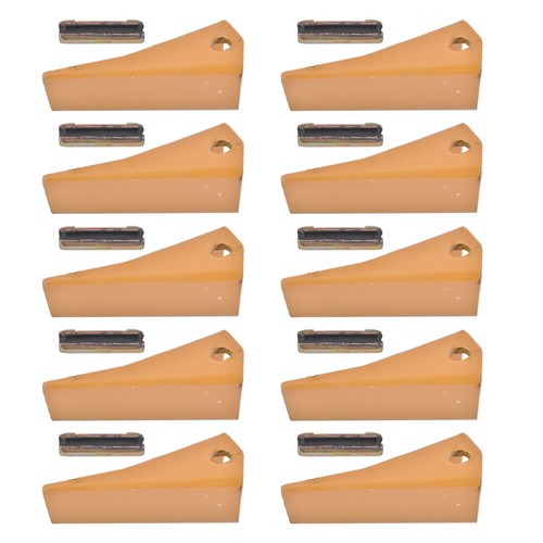 DURAFORCE 23 230 Series 230S Bucket Teeth with 23TF/23FP Flex Pins for Excavator 10 Piece