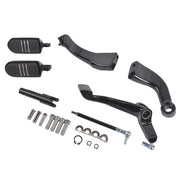 DURAFORCE Mid Control Kit FootPeg for 2004-2013 Harley Sportster Custom Low XL883 XL1200