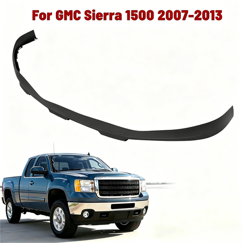 DURAFORCE Black Front Lower Bumper Air Deflector Valance For GMC Sierra 1500 2007-2013
