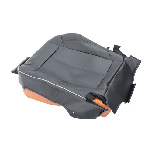 DURAFORCE Driver Bottom Seat Cover For Hummer H3 2006-2009 2010 Black Leather Replacement