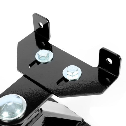 DURAFORCE Steel 3-way Lawn Tractor Trailer Hitch & Brace For John Deere Husqvarna 5" Rise