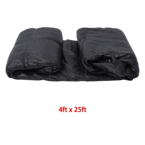 DURAFORCE 4FT by 25FT Heavy Duty Garden Privacy Fence Barrier Net With Zip Ties