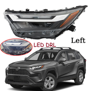 DURAFORCE Fit 2022 2023 Toyota RAV4 XLE Halogen Headlight W/ LED DRL Left Driver Side