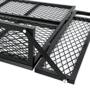 DURAFORCE Rear Drop Mesh Basket Rack Steel Cargo Luggage Carrier For Universal 500LBS