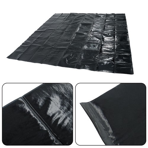 DURAFORCE 100x100" Inch Hot Tub Mat Inflatable Hot Tub Pad Outdoor Indoor Washable Square