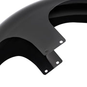 DURAFORCE For Harley Touring Road Glide Custom Baggers 19" Wheel Wrap Front Fender Black
