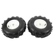DURAFORCE 13x5.00-6" Rubber Tiller Tire & Wheel 1" Axle Size For Garden Tractor Tire 2Pack
