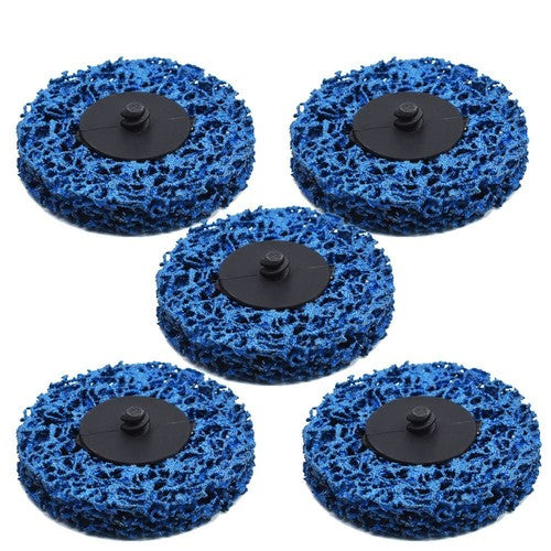 DURAFORCE 5 Pack Quick Change 3" Easy Strip & Clean Discs for Paint Rust
