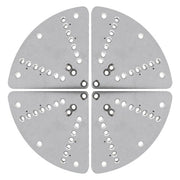 DURAFORCE 8-1/4" Jumbo Jaws Set Wood Lathe Chucks Turn Bowls Plates High-Quality