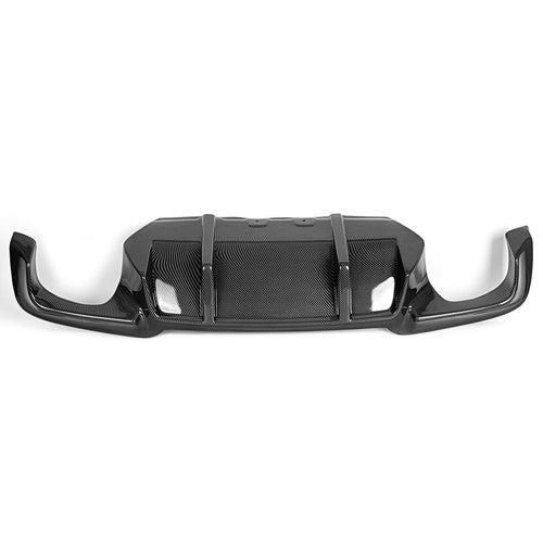 Rear Diffuser Carbon Fiber Color Fits 12-16 BMW 5 Series F10 M5 DTM Style