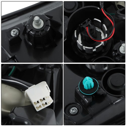 DURAFORCE Right Side Lamp LED Inner For Grand Highlander 2024 Red Tail Light Replacement