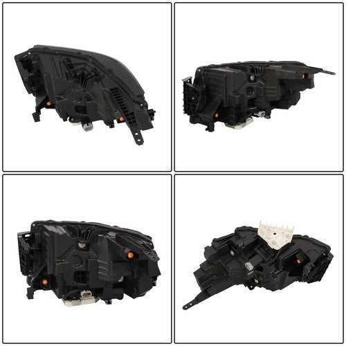 DURAFORCE Clear Full LED Passenger Black For Nissan Frontier 2022-2024 Headlight Headlamp