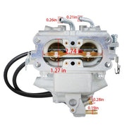DURAFORCE Carburetor For Honda GX670 24HP Engine 16100-ZN1-812 16100-ZN1-802 16100-ZN1-813