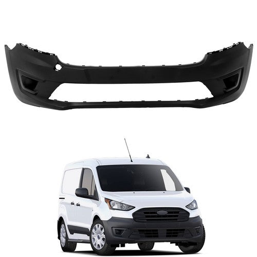 DURAFORCE Front Bumper Without Fog Lamp Hole Fit For Ford Transit Connect 2019-2023