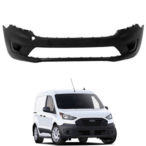 DURAFORCE Front Bumper Without Fog Lamp Hole Fit For Ford Transit Connect 2019-2023