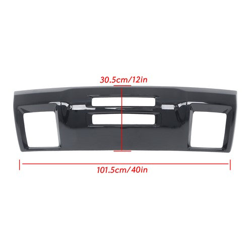 DURAFORCE Compatible For GMC Canyon 2018-2020 Lower Front Air Dam Deflector Plastic Black