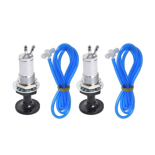 DURAFORCE Pair Of Fuel Plunger Primer Pump Kit For Snowmobile Polaris Ski-Doo Yamaha