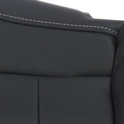 DURAFORCE Leather Black For Chevy Colorado Canyon 2015-2022 Driver Side Bottom Seat Cover