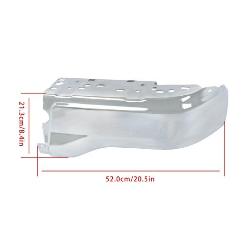 DURAFORCE W/O Sensor Holes RH PLastic Rear New For Ford Ranger 2019-2023 Bumper Face Bars