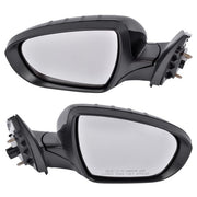 DURAFORCE 2Pcs Mirrors LH + RH Power Heated Signal Light for Kia Optima 2014-2015 2.0 2.4L