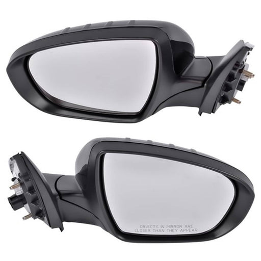 DURAFORCE 2Pcs Mirrors LH + RH Power Heated Signal Light for Kia Optima 2014-2015 2.0 2.4L