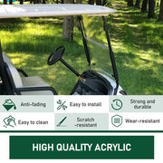 DURAFORCE For Yamaha G29 DRIVE Clear Windshield Folding (07-16) NEW ITEM Golf Cart Part