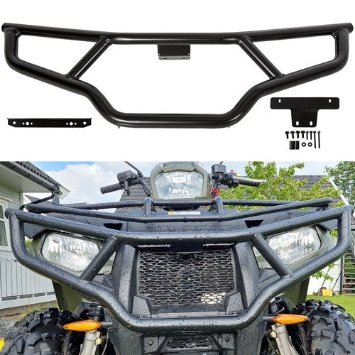 DURAFORCE Fit Polaris Sportsman 570 EPS 2016-2020 Front & Rear Brush Guard Bumper Set